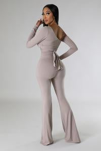 Keepitsexy Cold Shoulder Jumpsuit